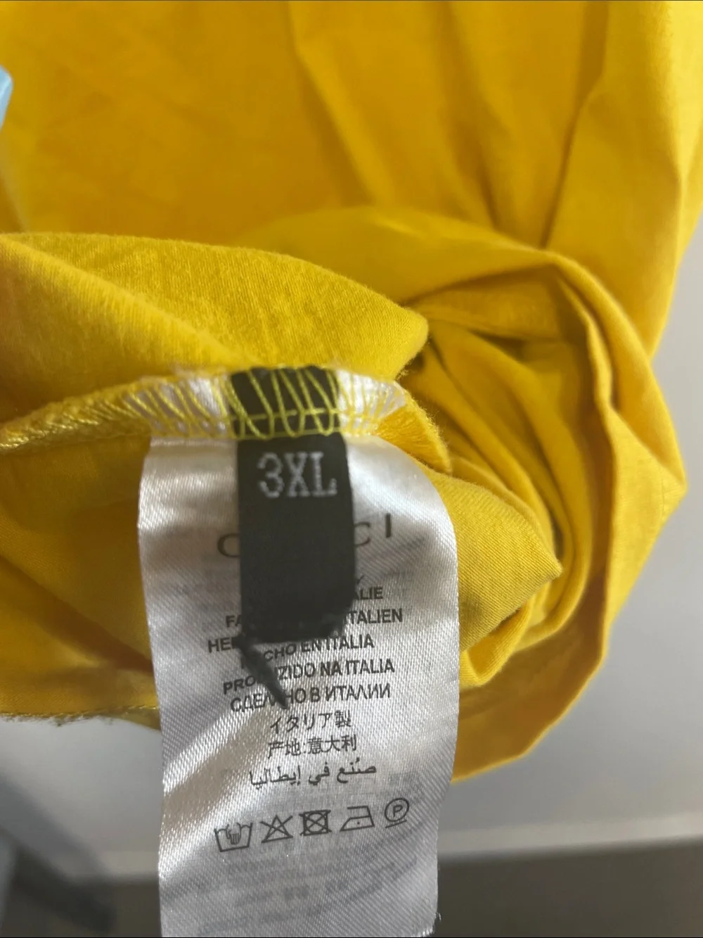 Gucci bright yellow